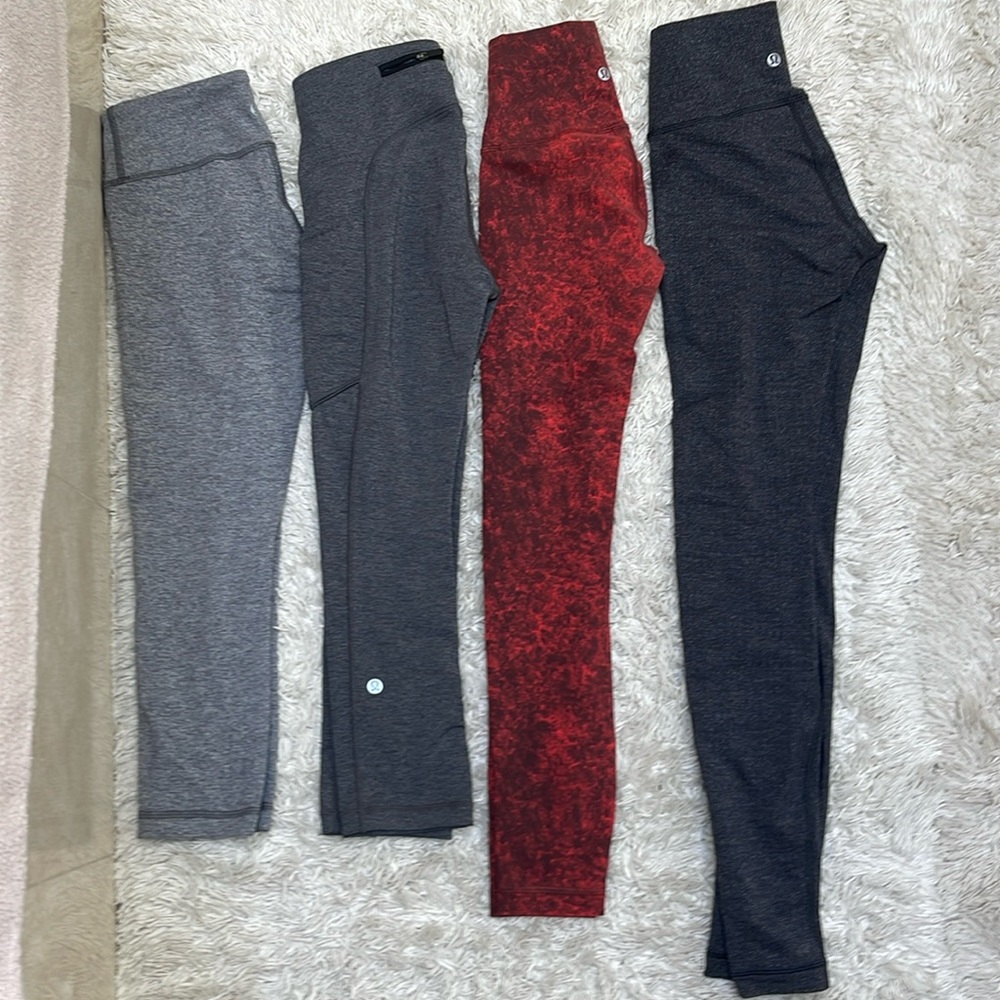 BUNDLE! EUC lululemon leggings   All size 2